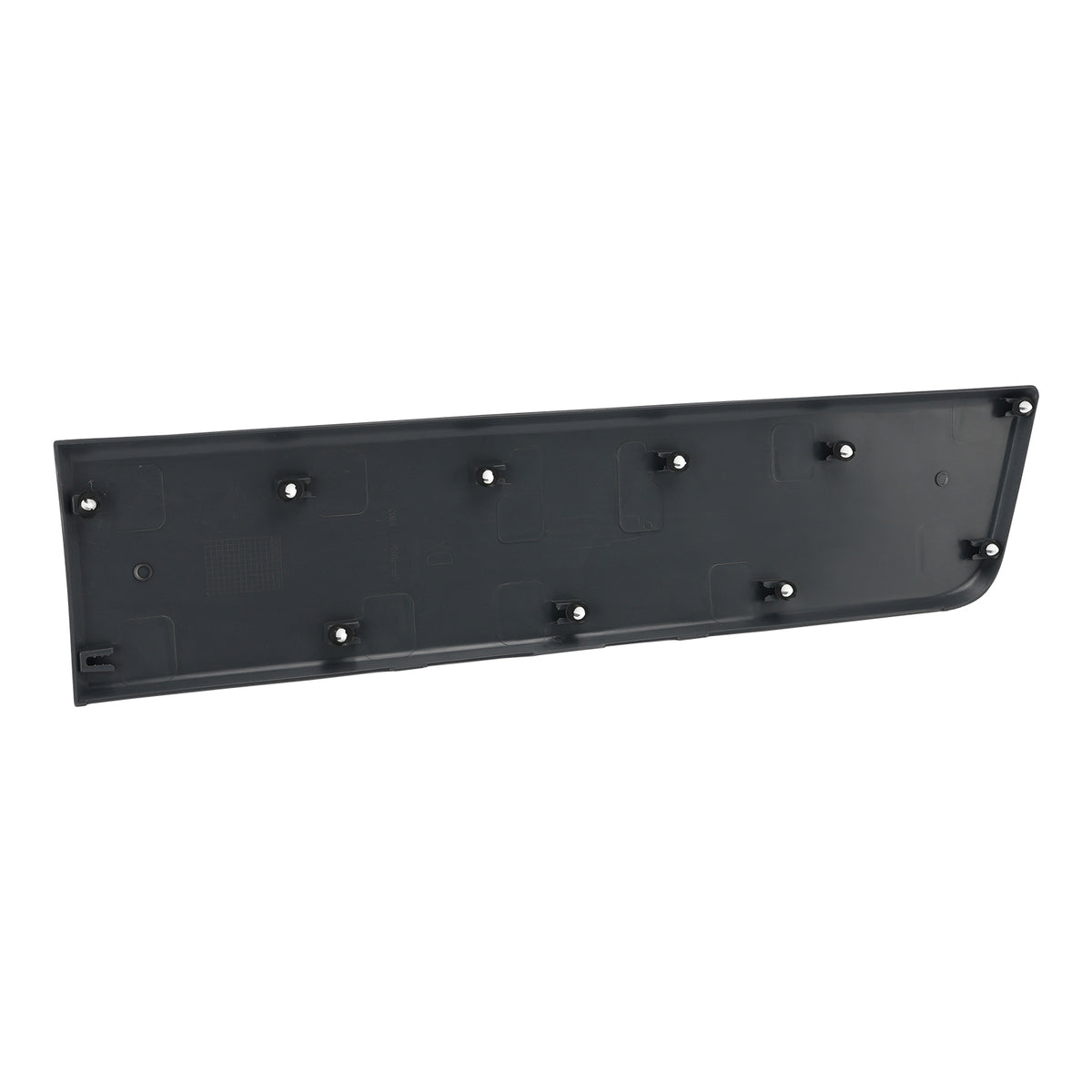 2019-2025 Ram Promaster 1500 Garniture de panneau de moulage latéral de corps de porte arrière droite 1ZT29JXWAB générique