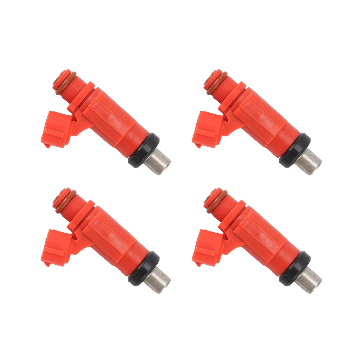 2012 Kawasaki Ninja ZX-14R ZX1400ECFA Throttle 4PC Fuel Injectors 49056-0017 49033-0557 Generic