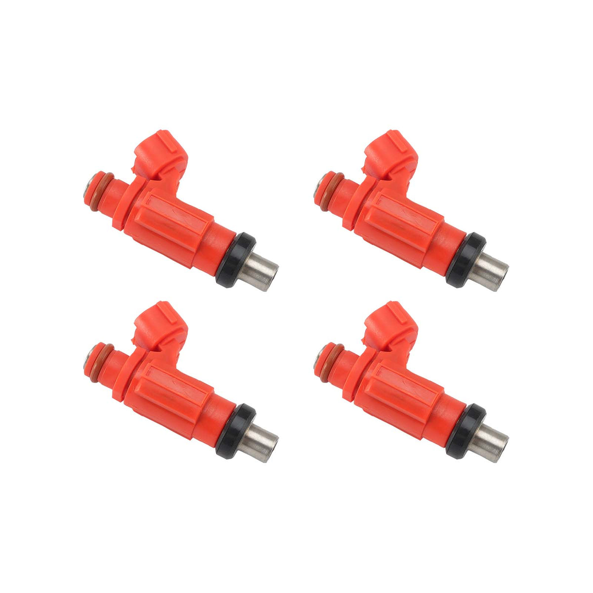 2012 Kawasaki Ninja ZX-14R ZX1400ECFA Throttle 4PC Fuel Injectors 49056-0017 49033-0557 Generic