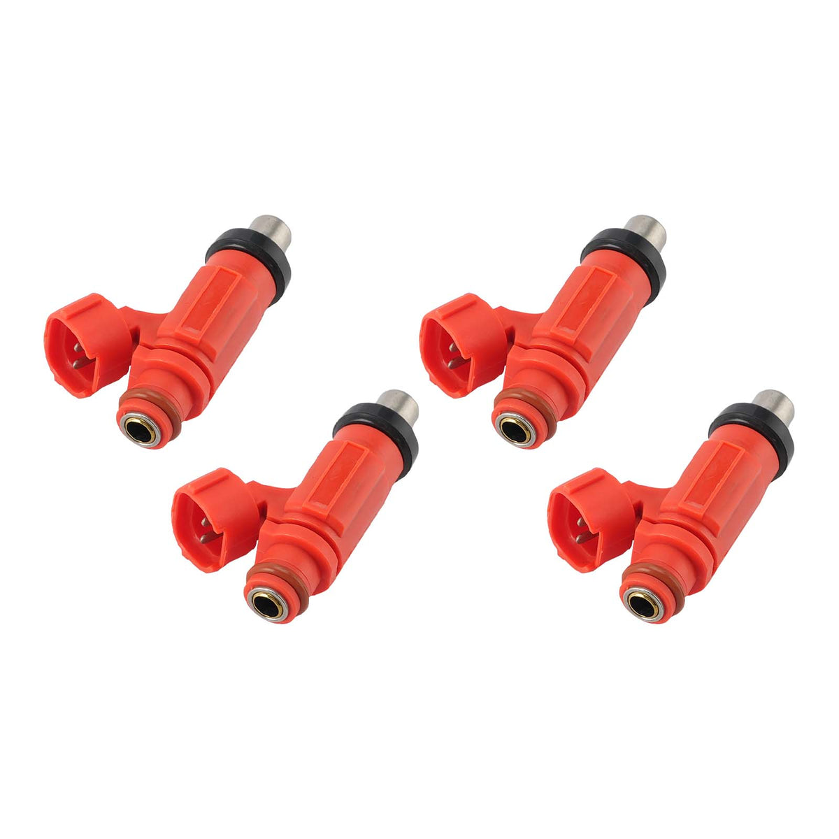 2012 Kawasaki Ninja ZX-14R ZX1400ECFA Throttle 4PC Fuel Injectors 49056-0017 49033-0557 Generic