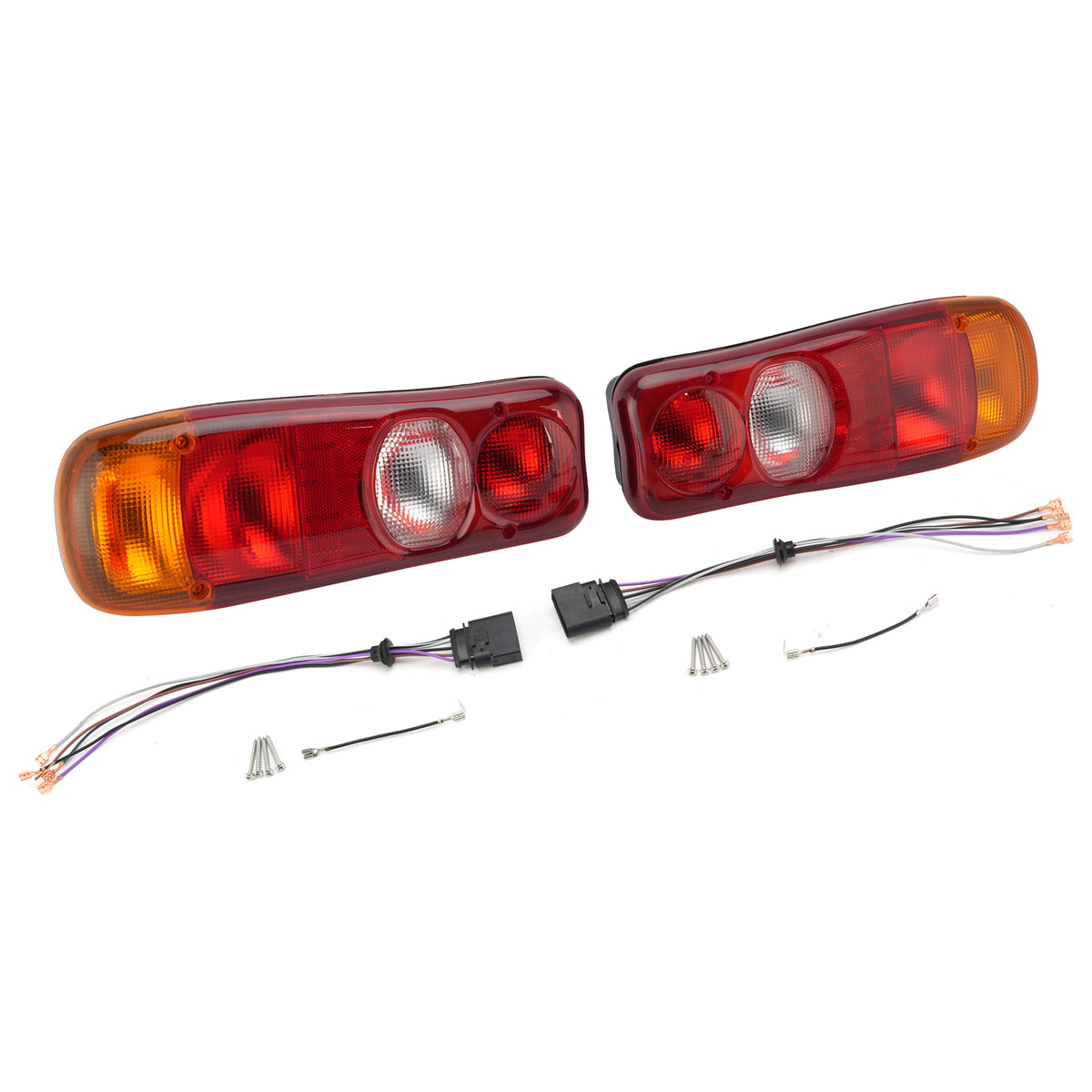 VW T5 Pritsche Pair Left+Right Rear Taillight 7F0945095 7F0945096 Generic