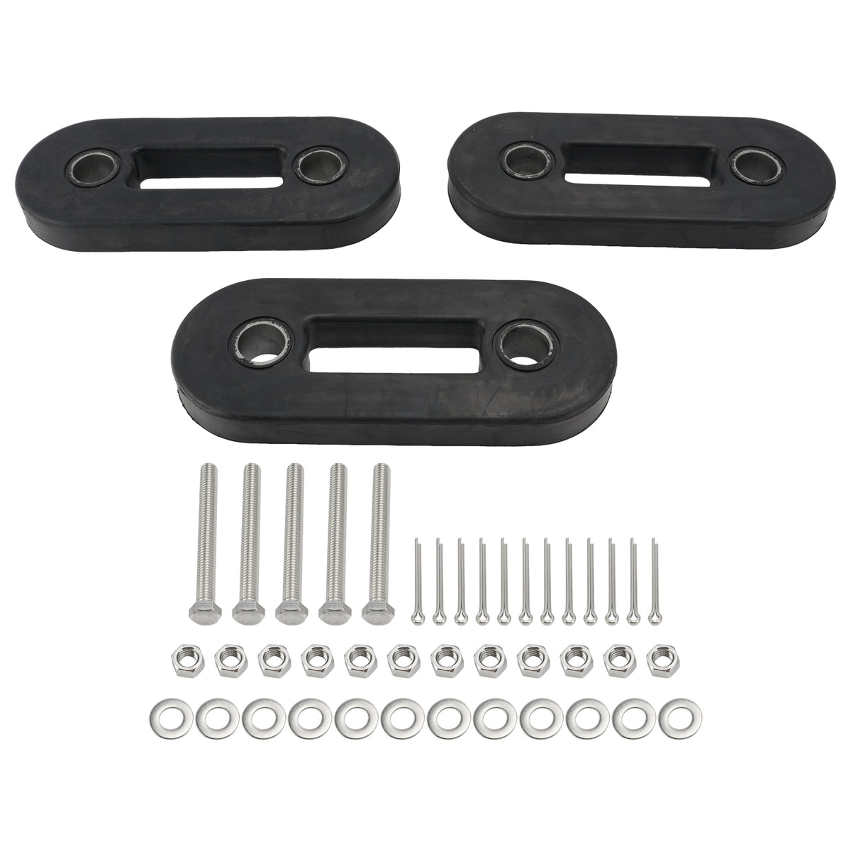 Western Suburbanite Poly Plows 3X Trip Spring Rubber 27351 Generic