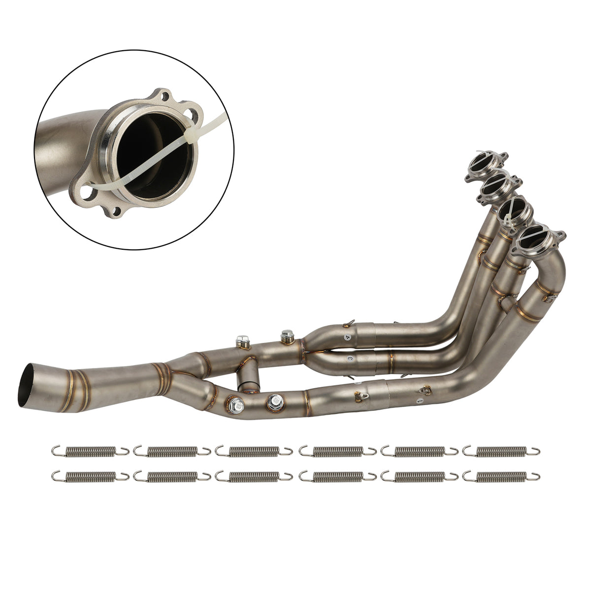 2019-2026 BMW S1000RR Header Link Pipe Front Exhaust System Generic