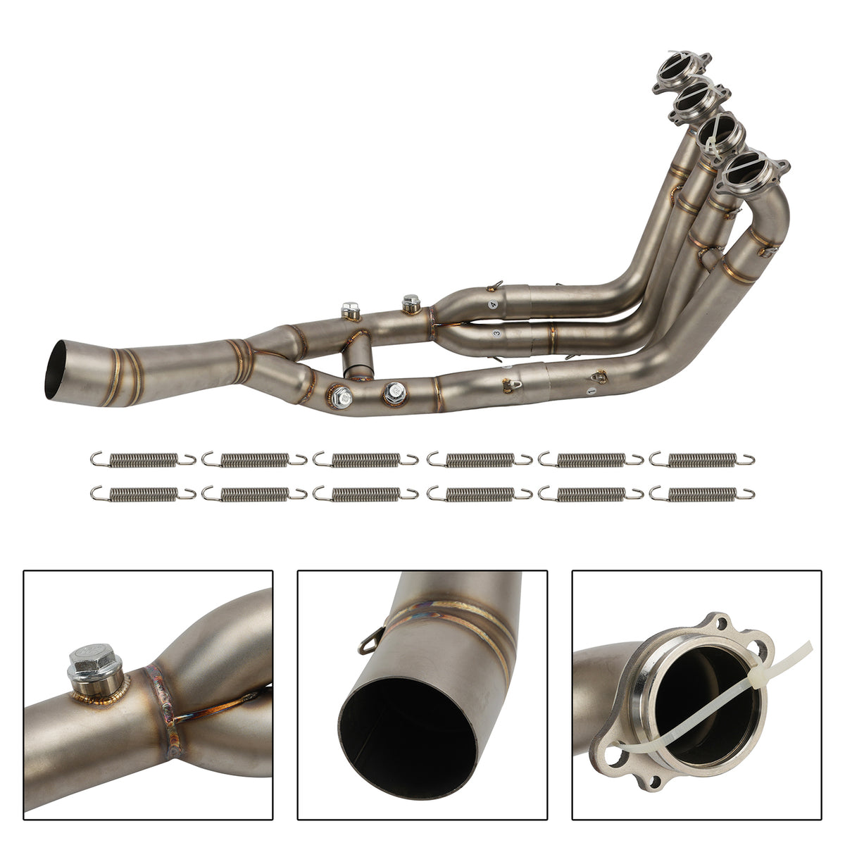 2021-2026 BMW S1000R Header Link Pipe Front Exhaust System Generic
