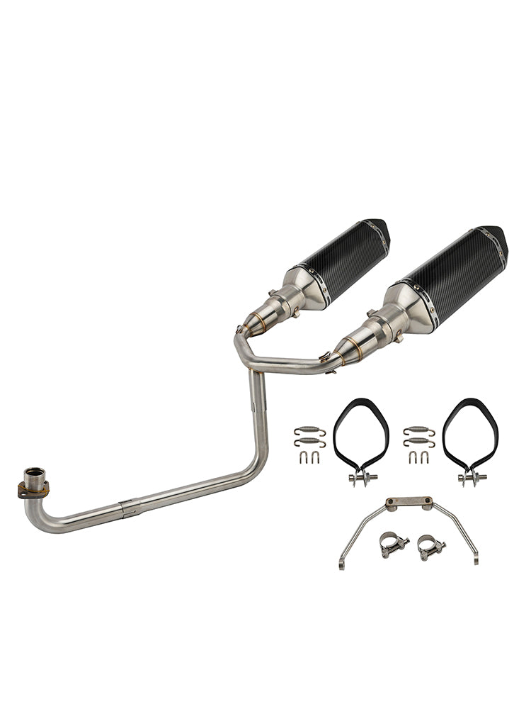 2013-2025 Honda Grom 126 Header Link Pipe Exhaust Full System Generic