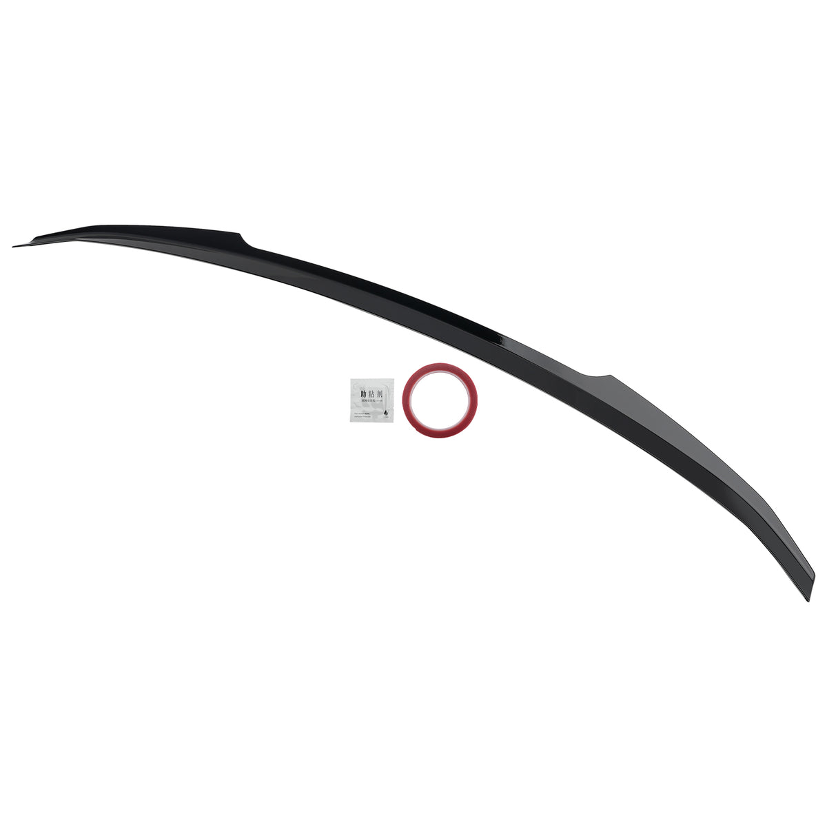 2019-2024 Volvo S60 Sedan All Models Gloss Black Rear Boot Spoiler V Style Highkick Generic