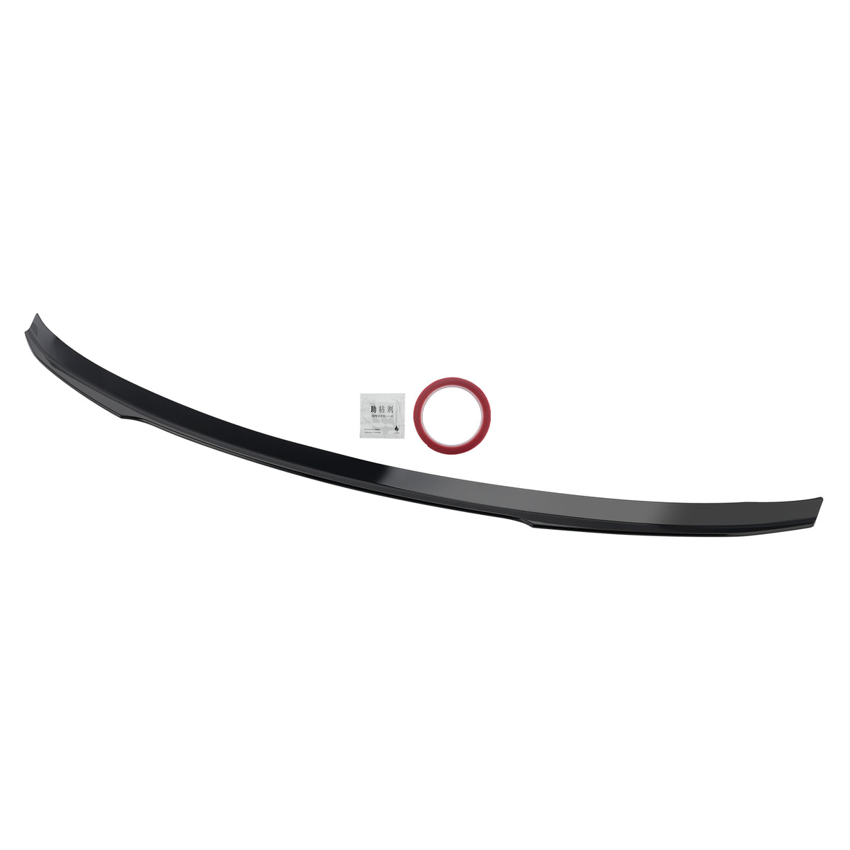 2019-2024 Volvo S60 Sedan All Models Gloss Black Rear Boot Spoiler V Style Highkick Generic