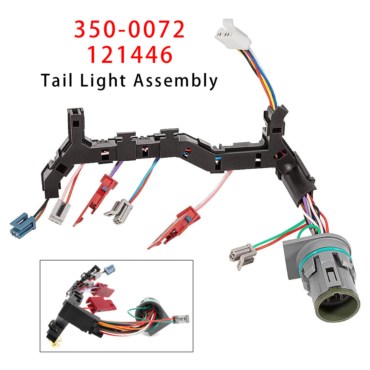2001-2011 CHEVROLET SILVERADO 2500 Internal Wire Harness 29541371 D37955 Generic
