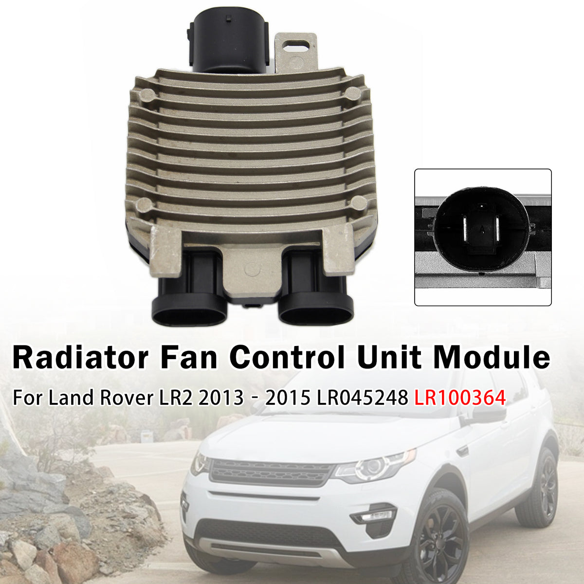 2015-2016 Land Rover Discovery Sport Radiator Fan Control Module LR045248 LR100364 Generic