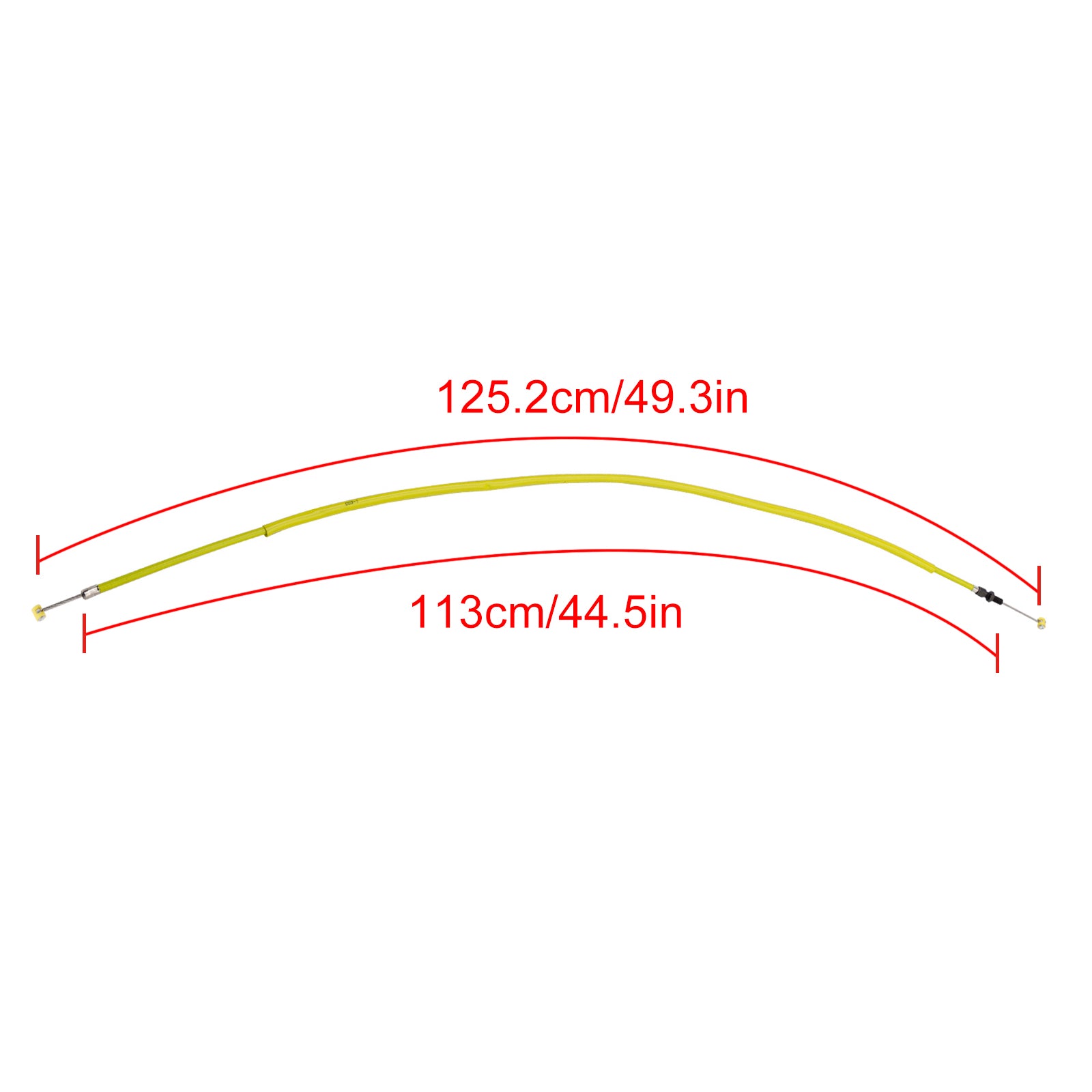 2009-2016 Suzuki GSXR1000 Motorcykelkopplingskabel ersättare gul