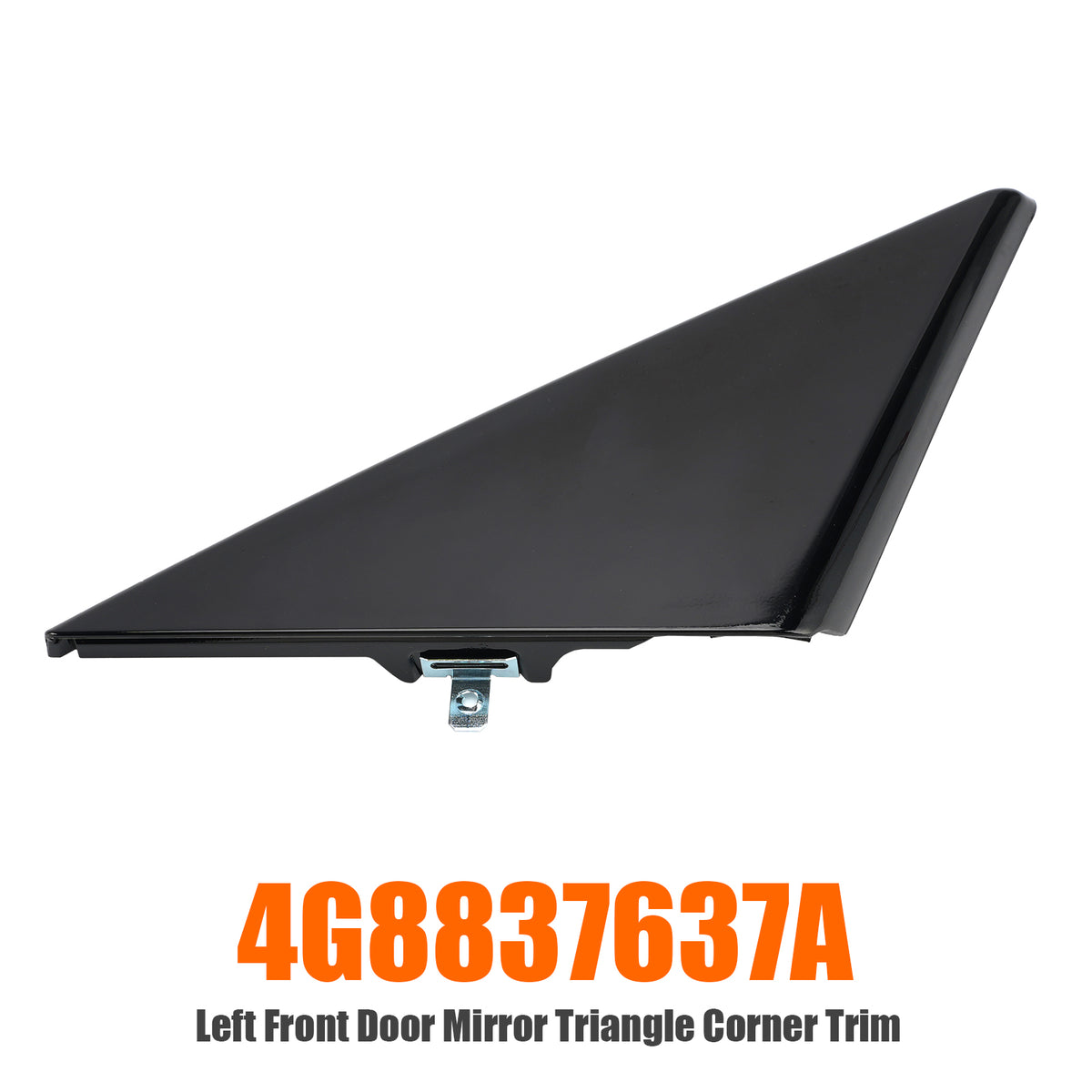 2011-2018 Audi A7 Left Front Door Mirror Triangle Corner Trim 4G8837637A Generic