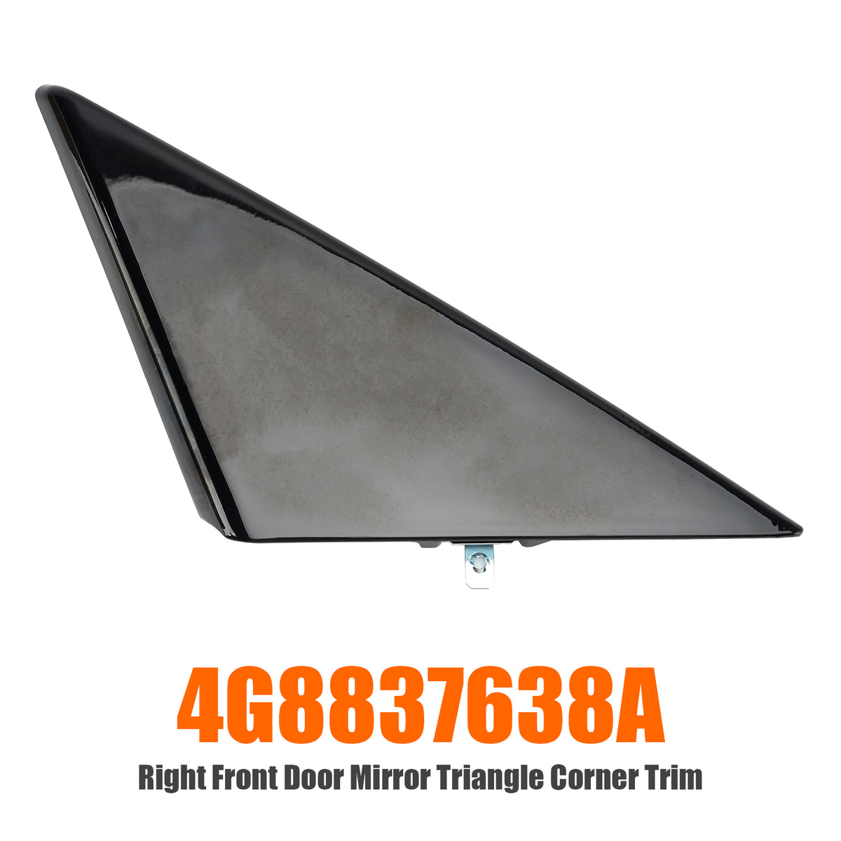 2011-2018 Audi A7 Right Front Door Mirror Triangle Corner Trim 4G8837638A Generic