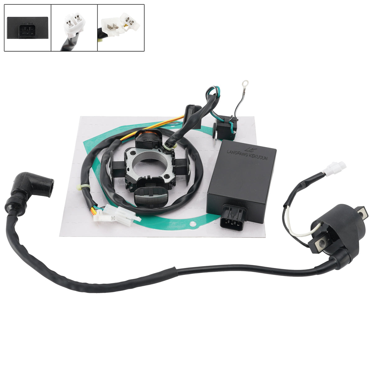 Stator Ignition Coil CDI Box Gasket For Kawasaki KLX125 KLX125L 2003-2006