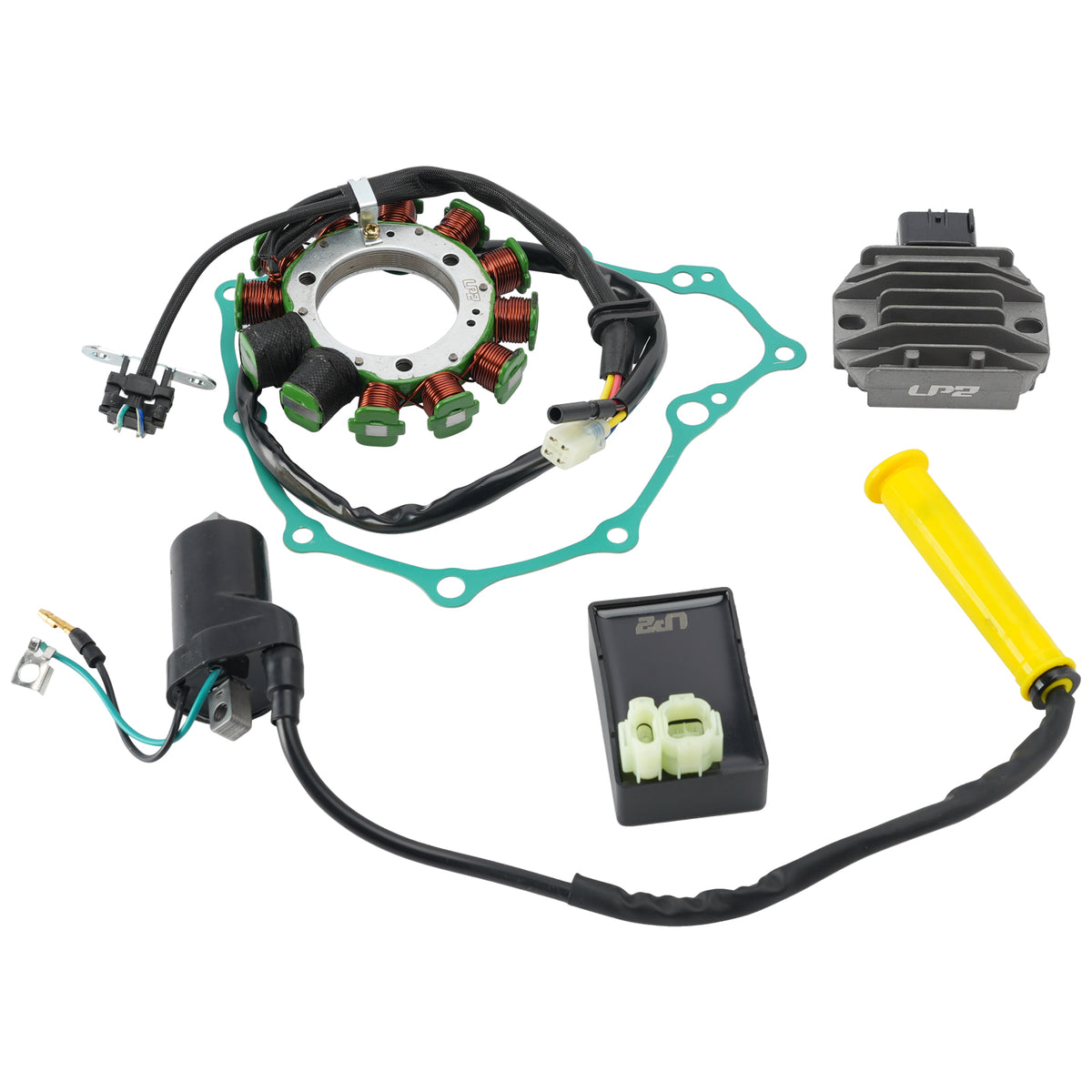 Stator Regulator CDI Box Ignition Coil Gasket For Honda TRX400EX TRX400X 05-14