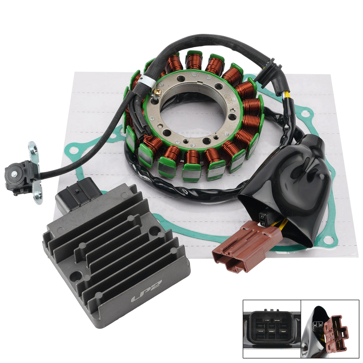 Stator Regulator Rectifier w/Gasket For Honda NX 400i Falcon 400Fi NX4 2013-2015