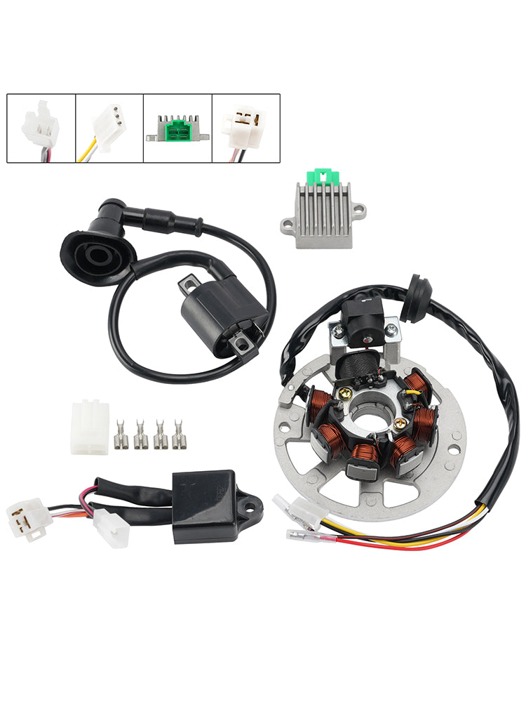Stator Regulator CDI Box Ignition Coil For Can Am Mini DS 50 90 2-Stroke 02-06