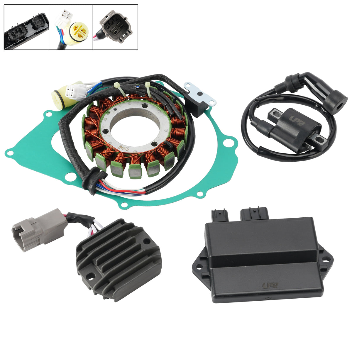 Stator Regulator CDI Box Ignition Coil Gasket For Yamaha Raptor 350 YFM350 04-13
