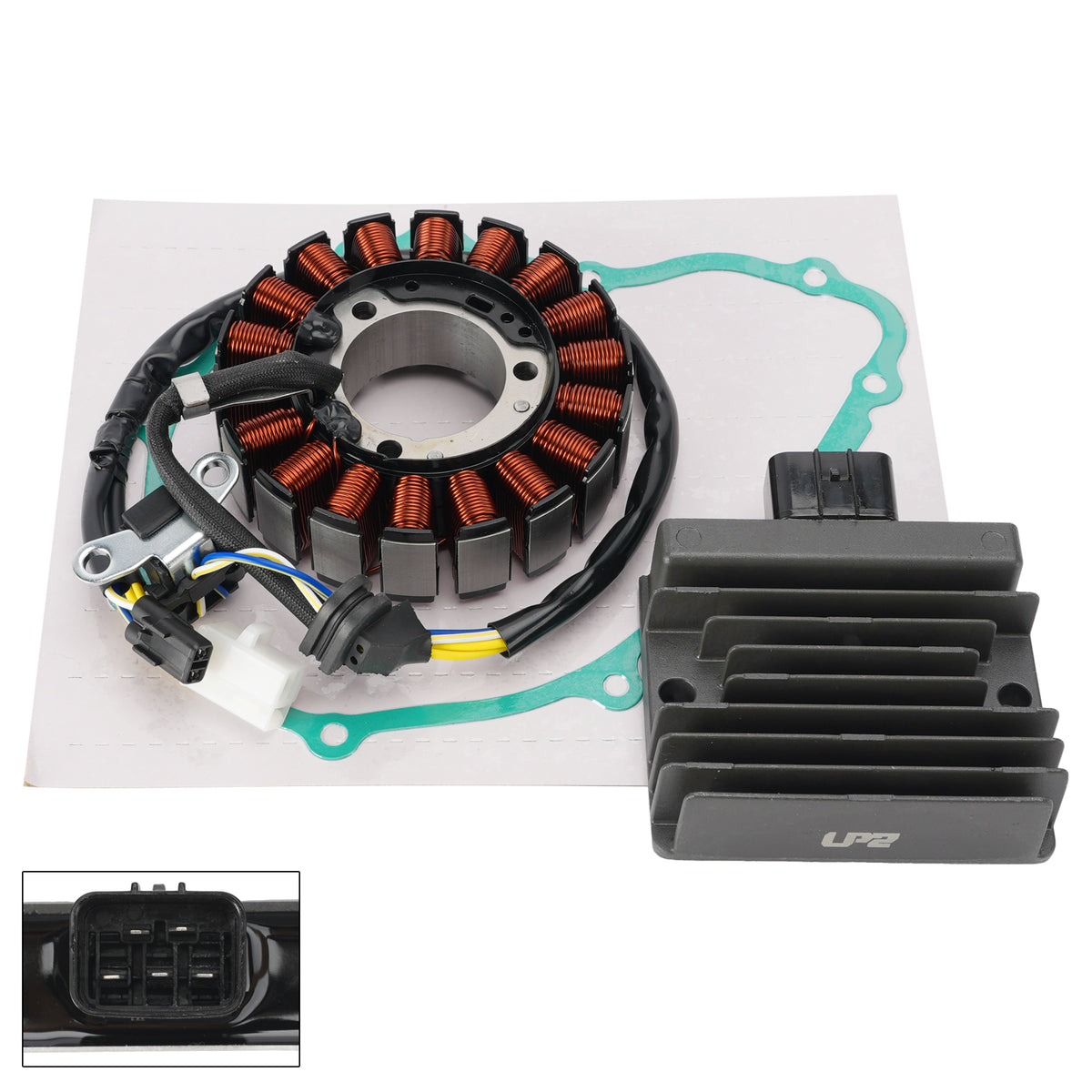 Stator Regulator Rectifier with Gasket For Honda CL300 CMX300 Rebel 2023-2026