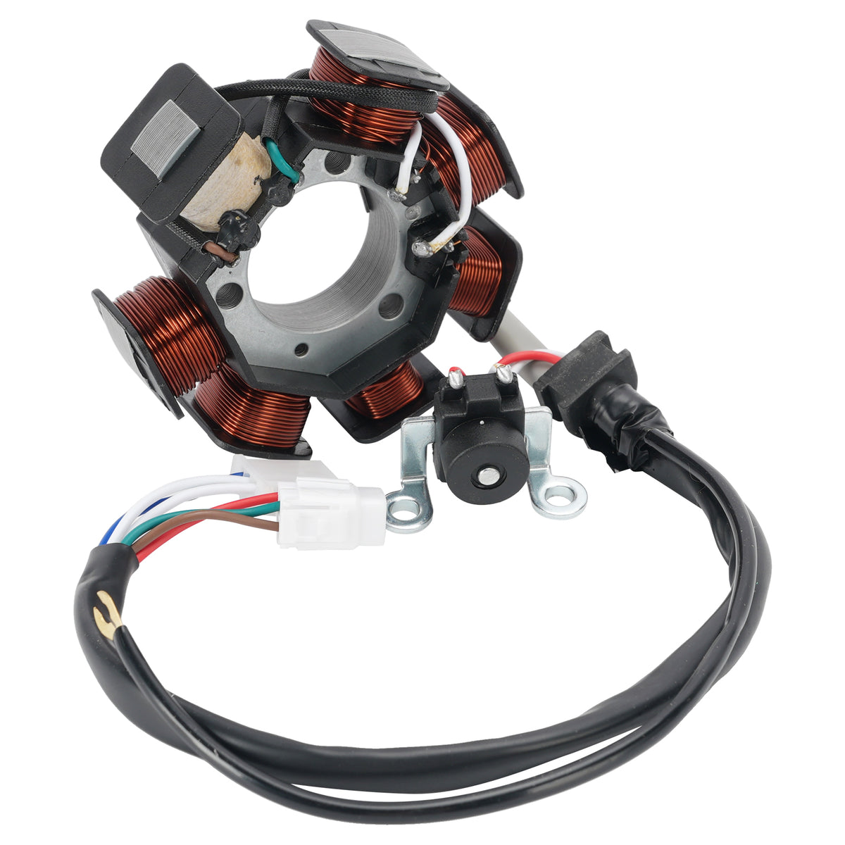 Stator Regulator CDI Box Ignition Coil Gasket For Yamaha YBR125E 4P2 BN9 06-25