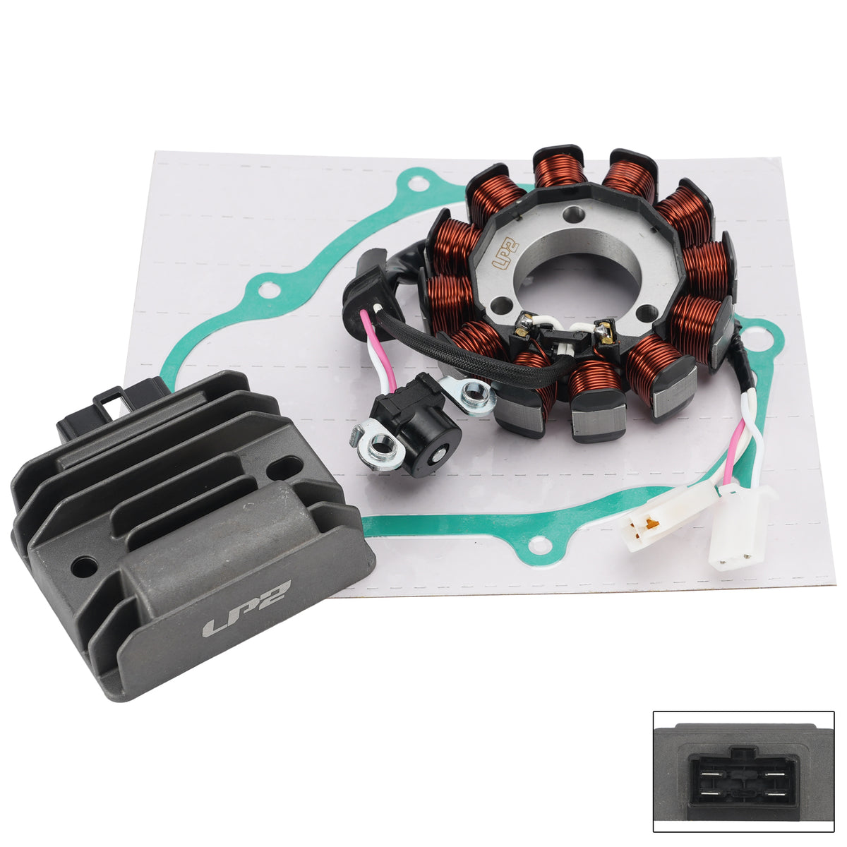 Stator Regulator Rectifier Gasket For Fantic XMF XEF 125 Motard Enduro 2021-2024