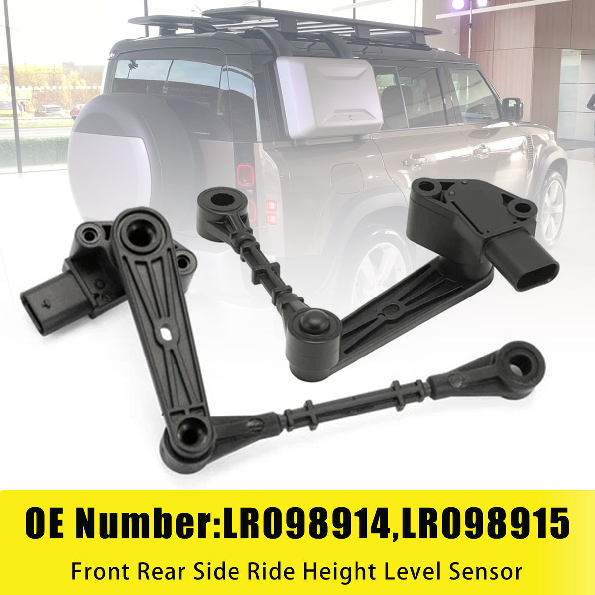 2013-2022 Land Rover Range Rover Front Rear Ride Height Level Sensor LR098914 LR098915 Generic
