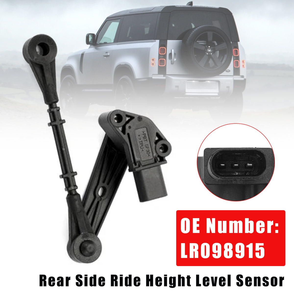2020-2024 Land Rover Defender 110 Rear Ride Height Level Sensor LR098915 Generic