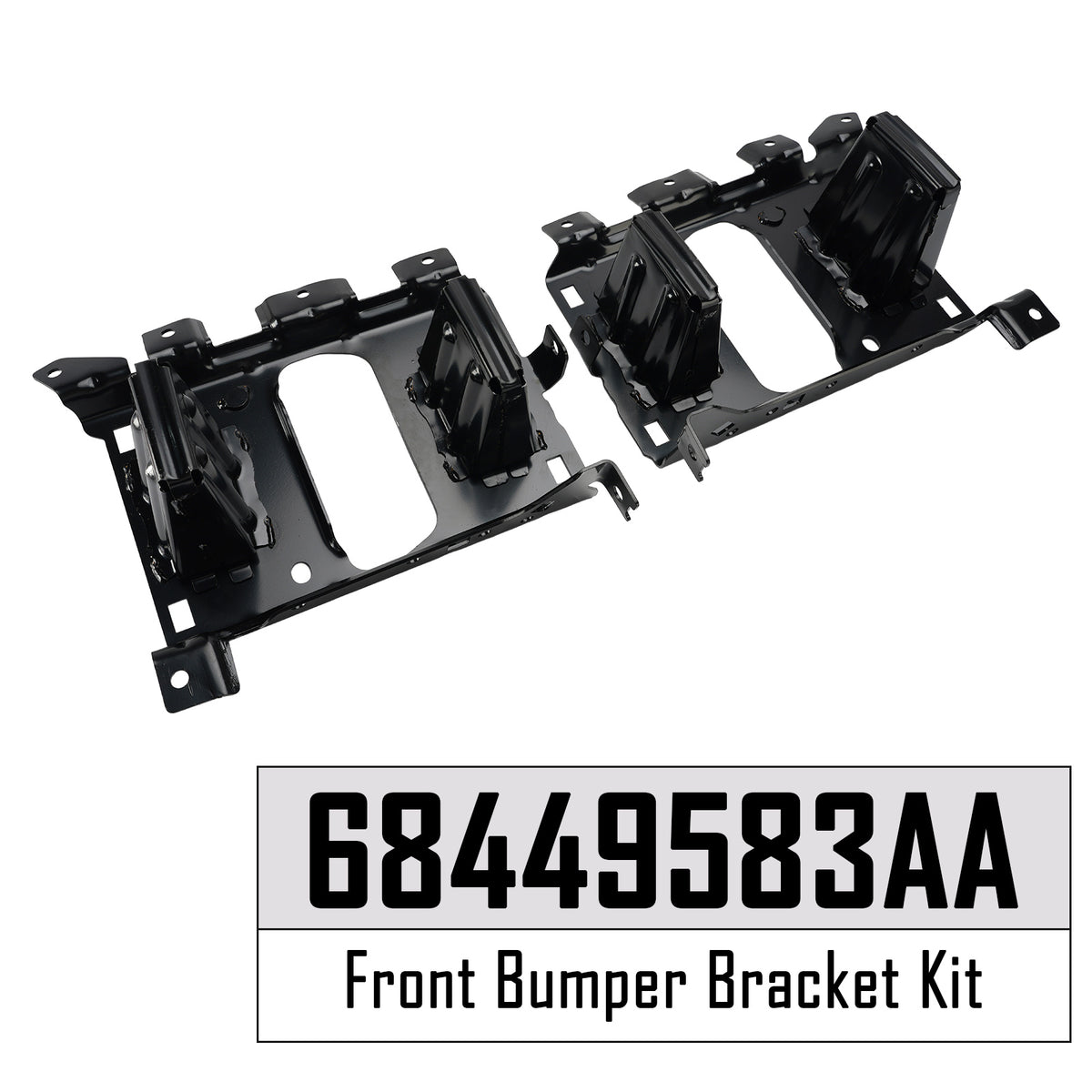 2019-2020 Ram 2500 Laramie Limited Front Bumper Bracket Kit 68449583AA 68449583AB Generic