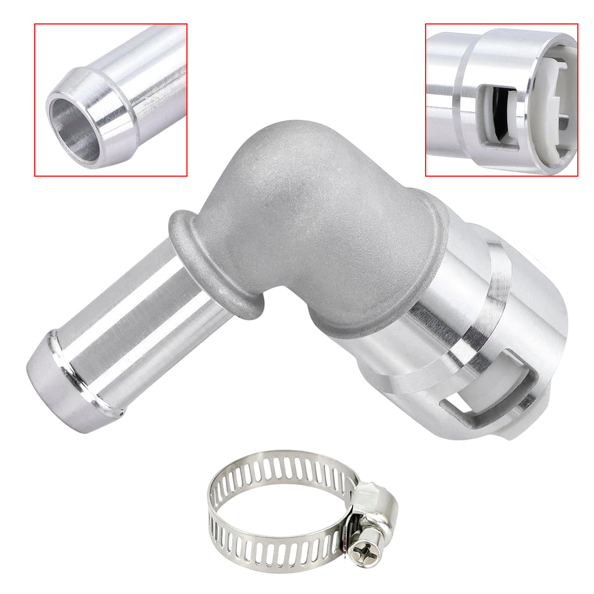 HVAC Heater Inlet Hose Connector 800-419HP 3/4*5/8