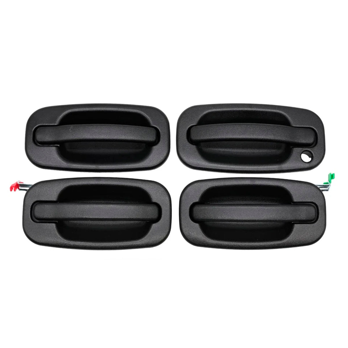 2006 GMC Sierra 3500 SL 4Pcs Set Front Rear Door Handles 15034985 15721572 Generic