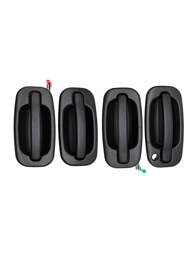 2001-2006 GMC Sierra 3500 SLE/SLT 4Pcs Set Front Rear Door Handles 15034985 15721572 Generic