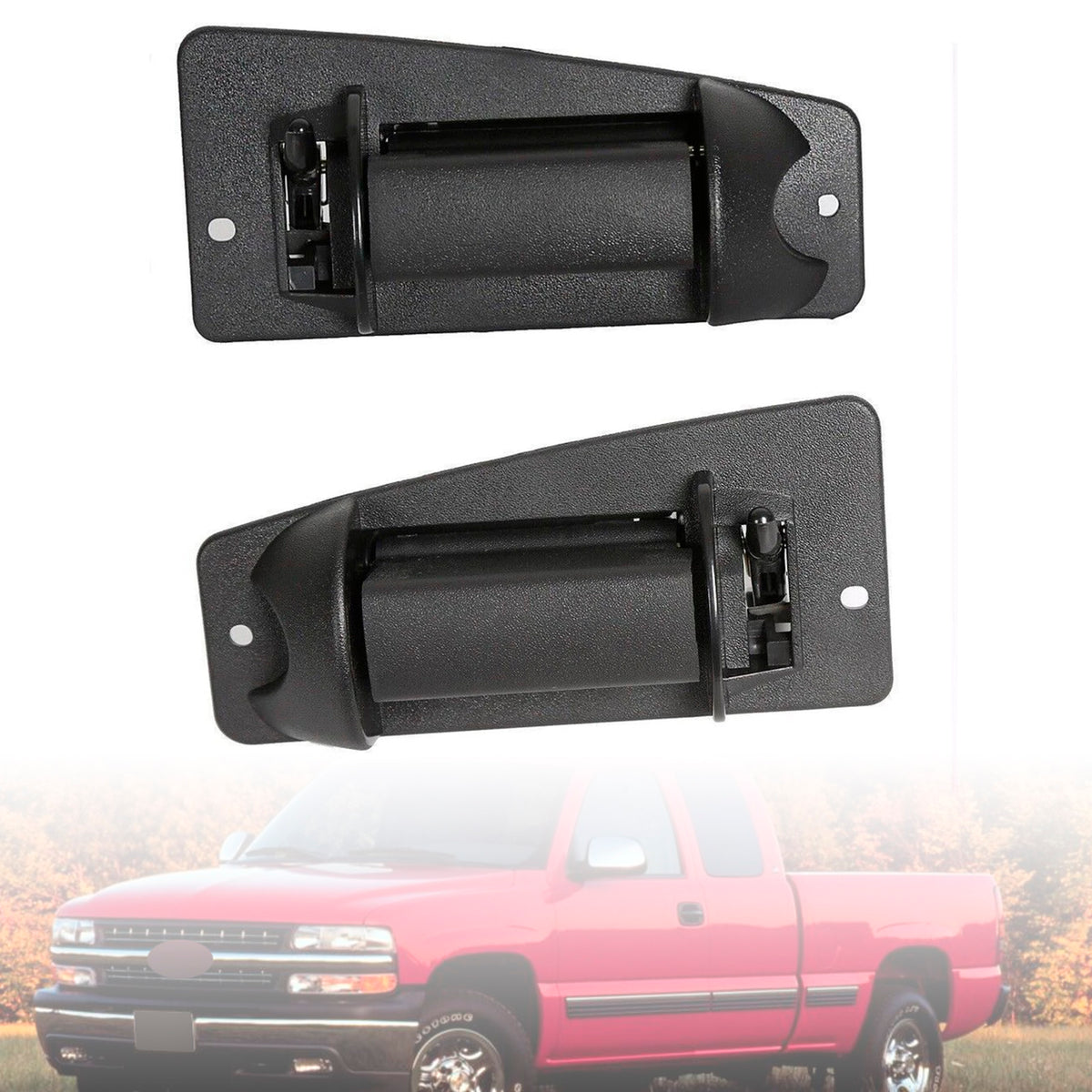 1999-2007 Chevy Silverado Exterior Door Handle 15758172 15758171 Generic