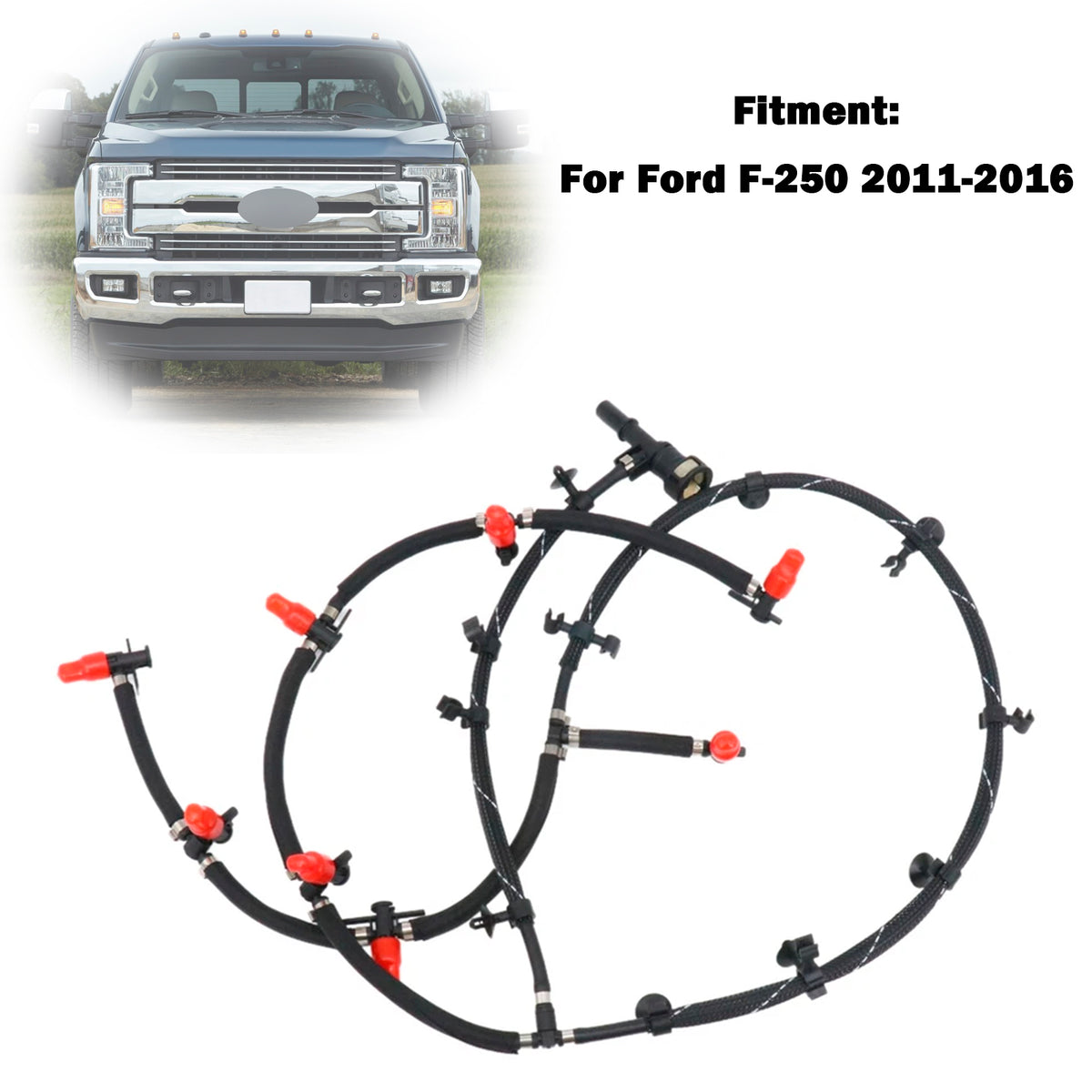 2011-2016 Ford F-250 Fuel Injector Return Line BC3Z-9A564-B Generic