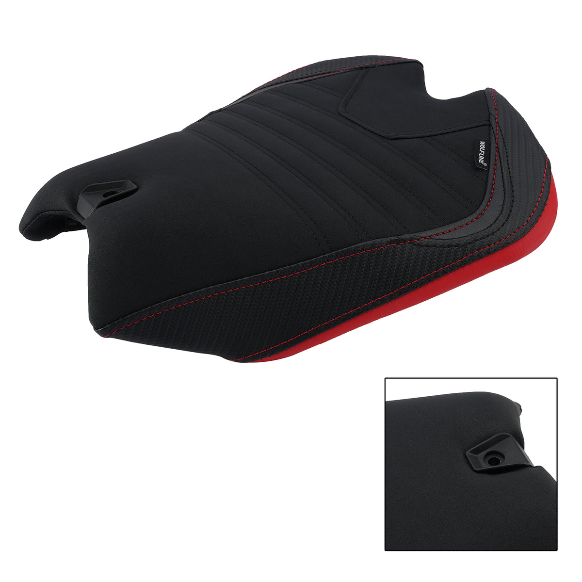 2025-2026 DUCATI Panigale V4 Front Raider Seat Driver Cushion Pu Red Generic