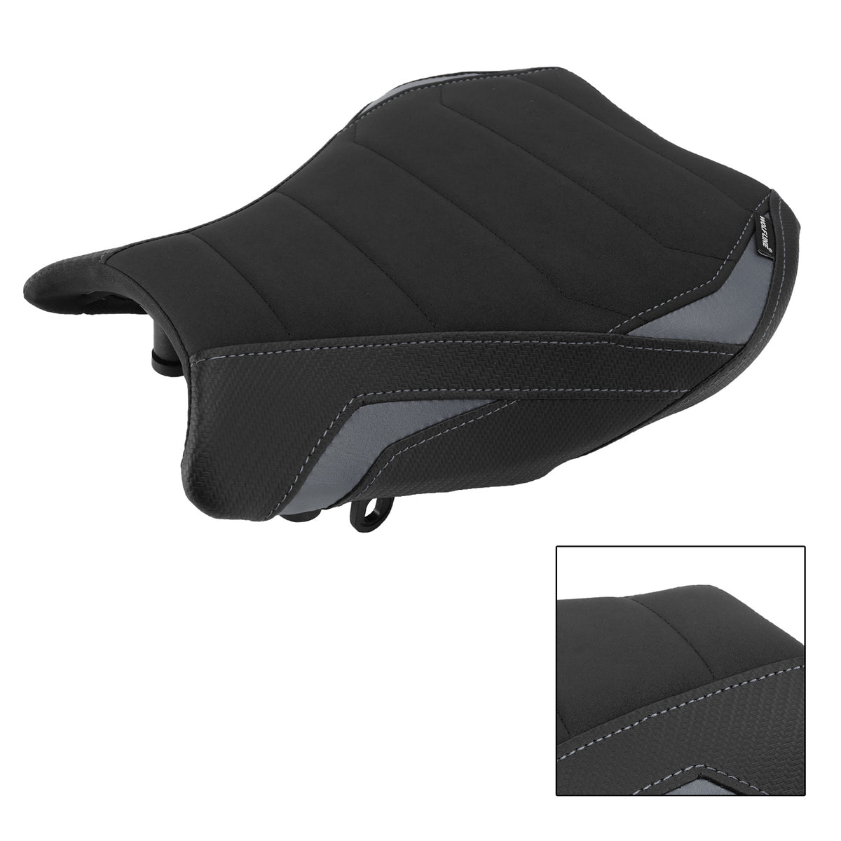2021-2025 SUZUKI GSXR-1000R Front Raider Seat Driver Cushion Pu Gray Generic