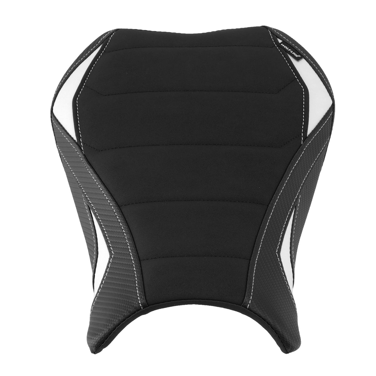 2021-2025 SUZUKI GSXR-1000R Front Raider Seat Driver Cushion Pu White Generic
