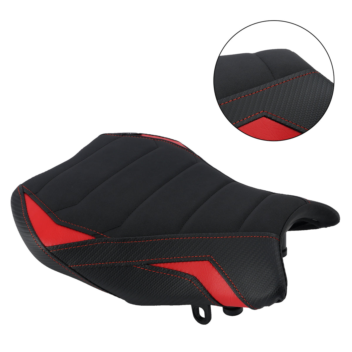 2021-2025 SUZUKI GSXR-1000R Front Raider Seat Driver Cushion Pu Red Generic