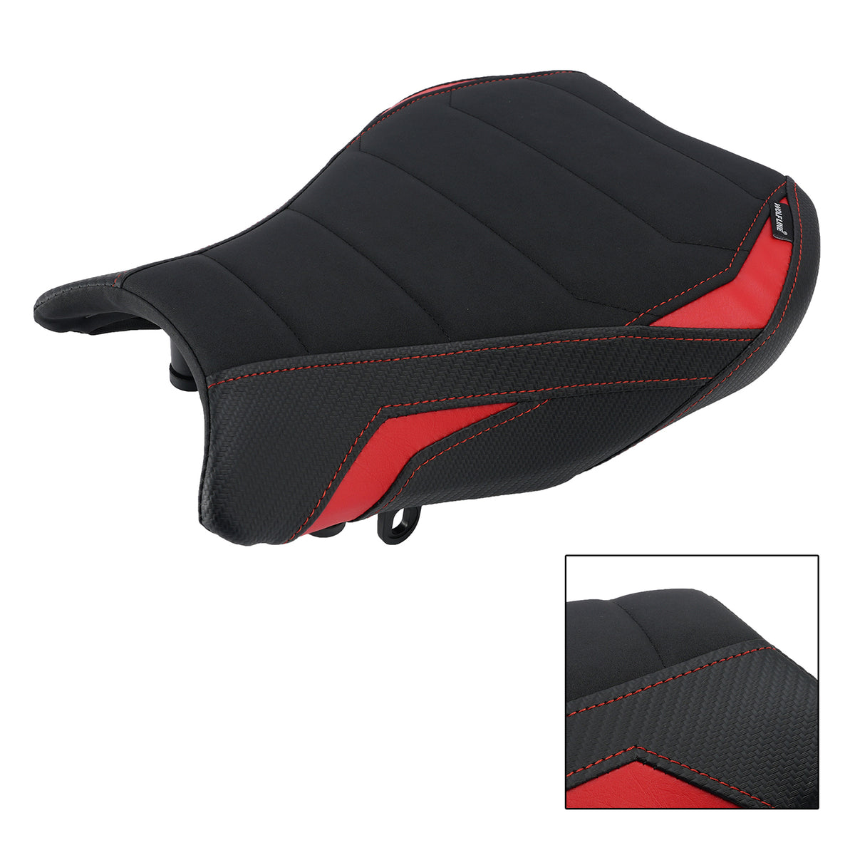2021-2025 SUZUKI GSXR-1000R Front Raider Seat Driver Cushion Pu Red Generic