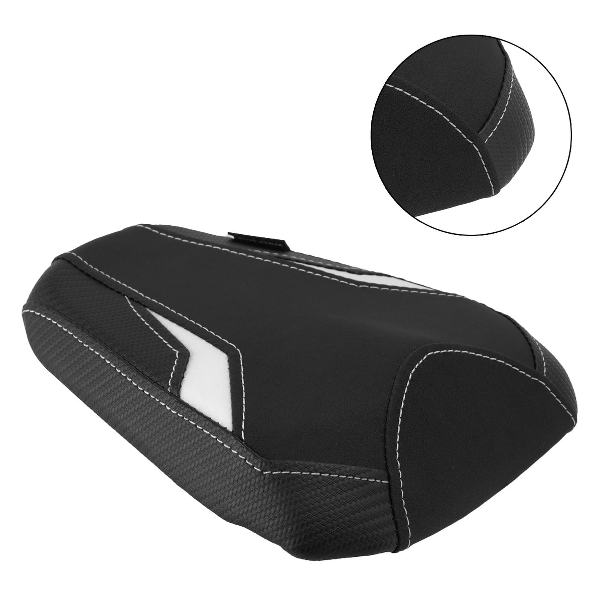 2021-2025 SUZUKI GSXR-1000R Rear Seat Pessenger Cushion Pu White Generic