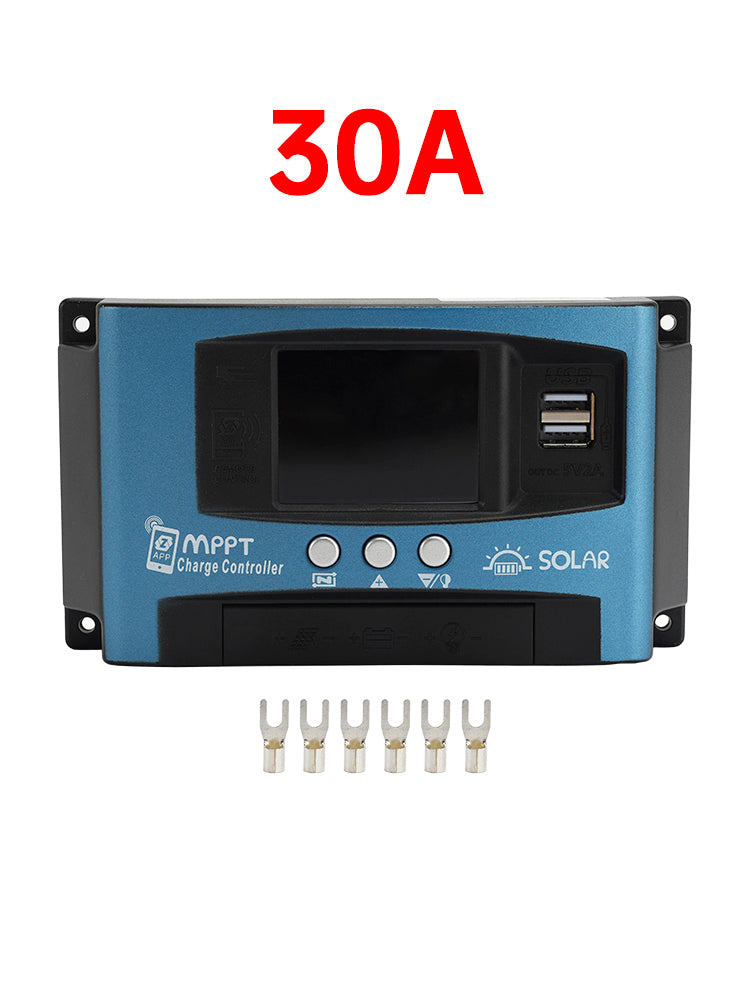 30A MPPT Solar Controller Multi-language Color Screen MPPT Solar Controller