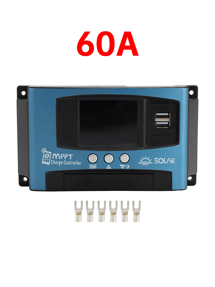 60A MPPT Solar Controller Multi-language Color Screen MPPT Solar Controller