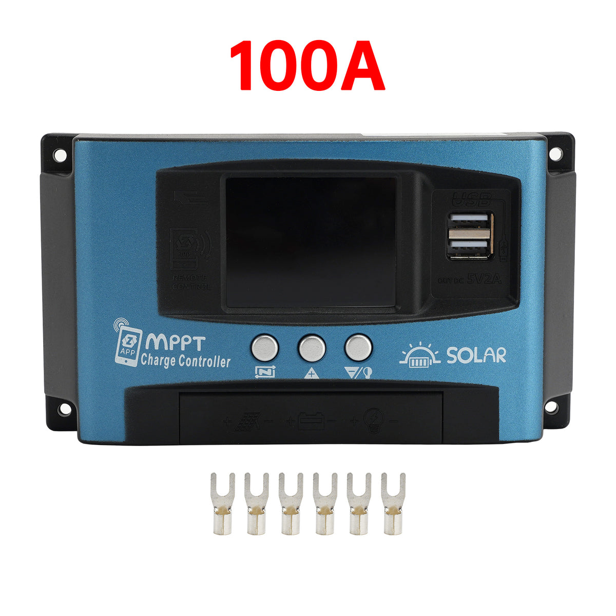 100A MPPT Solar Controller Multi-language Color Screen MPPT Solar Controller