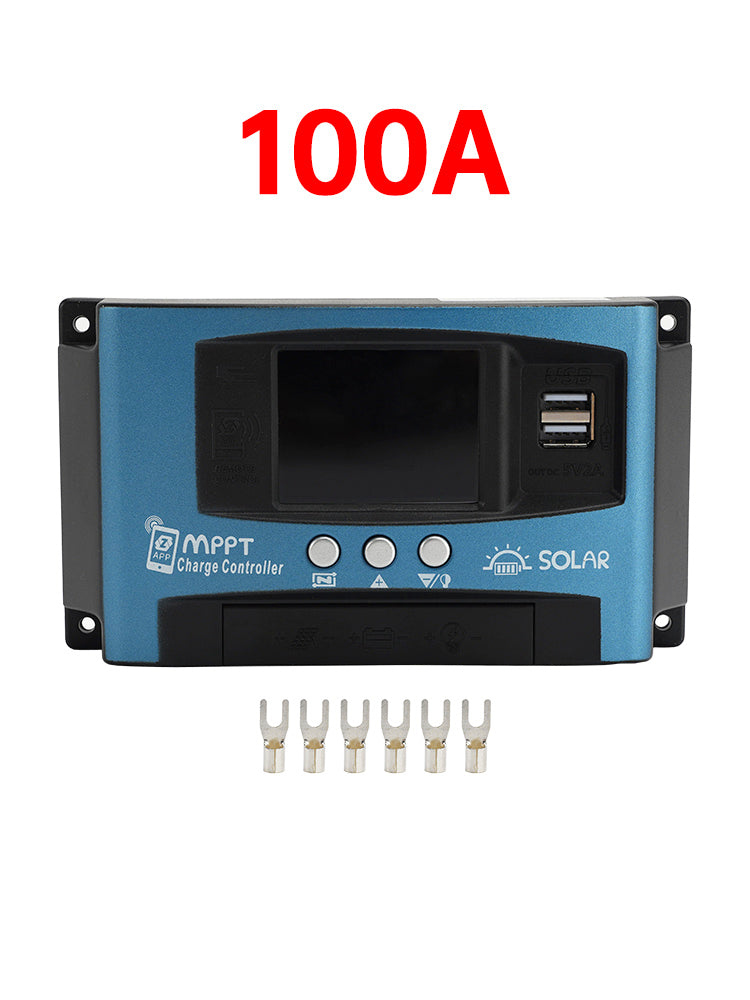 100A MPPT Solar Controller Multi-language Color Screen MPPT Solar Controller