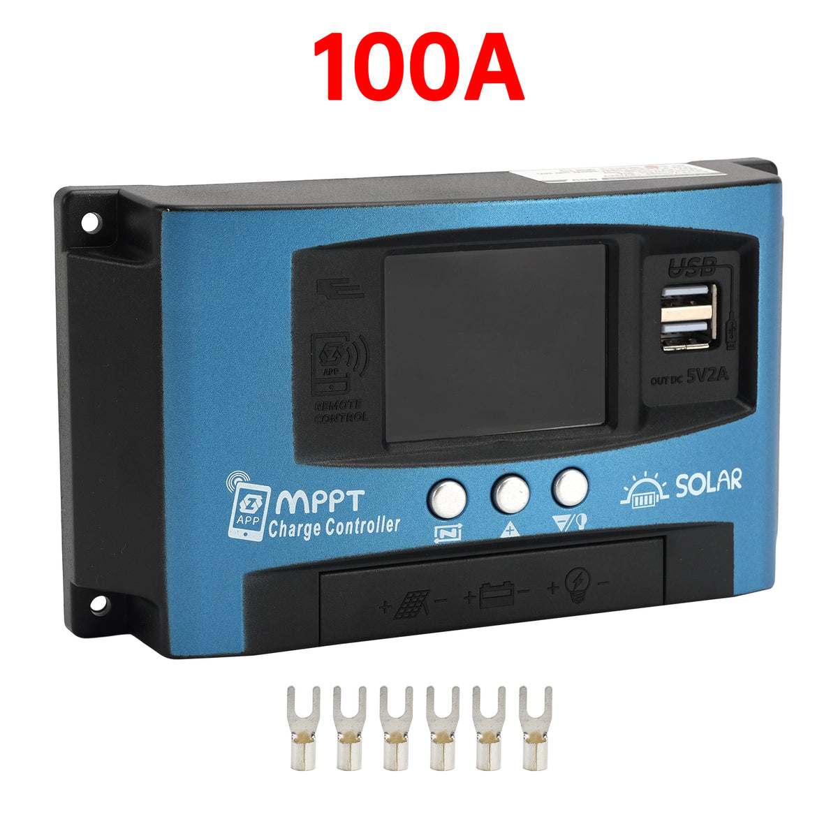 100A MPPT Solar Controller Multi-language Color Screen MPPT Solar Controller