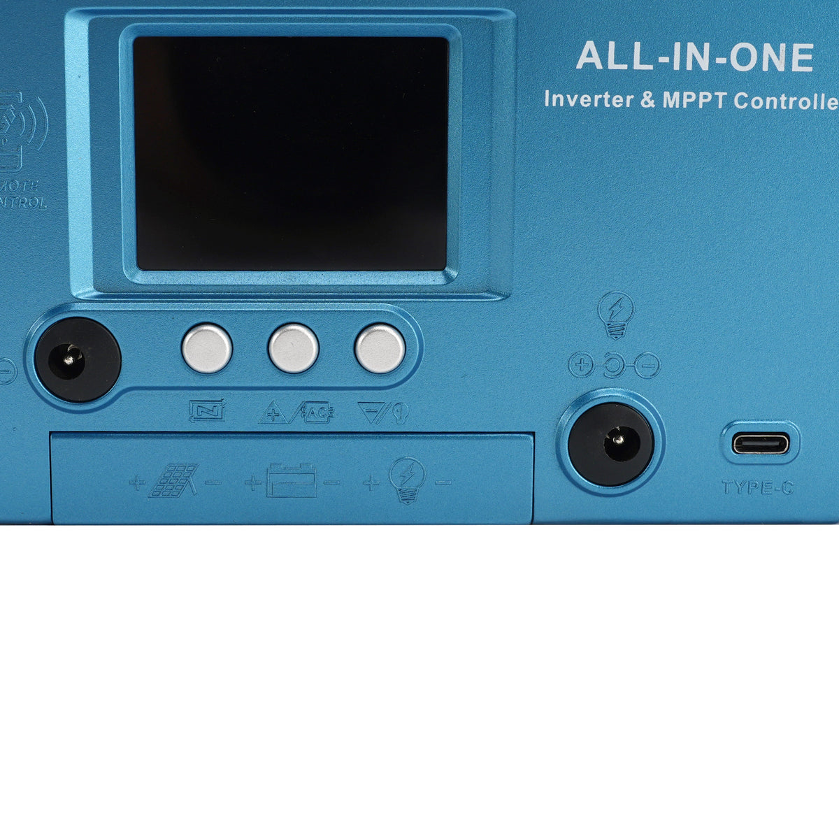 10A MPPT Off Grid Inverter Charger Combo MPPT Controller 12V/24V APP Control