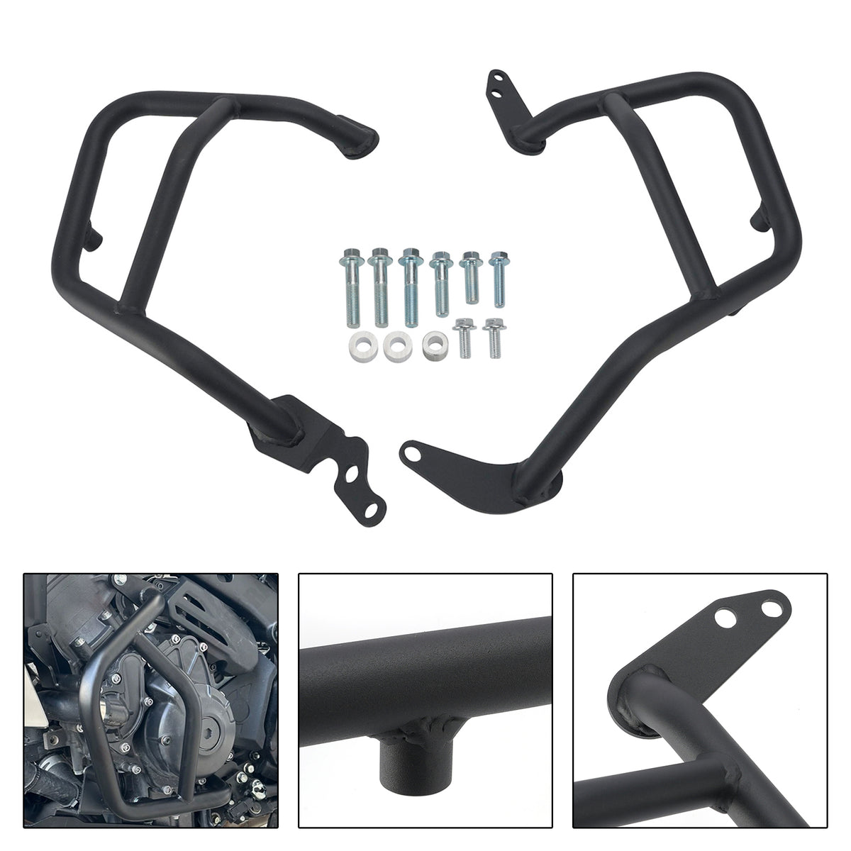 2022-2026 YAMAHA Tracer 9 GT/ GT+ Engine Guard Bumper Crash Bar Frame Protector Generic