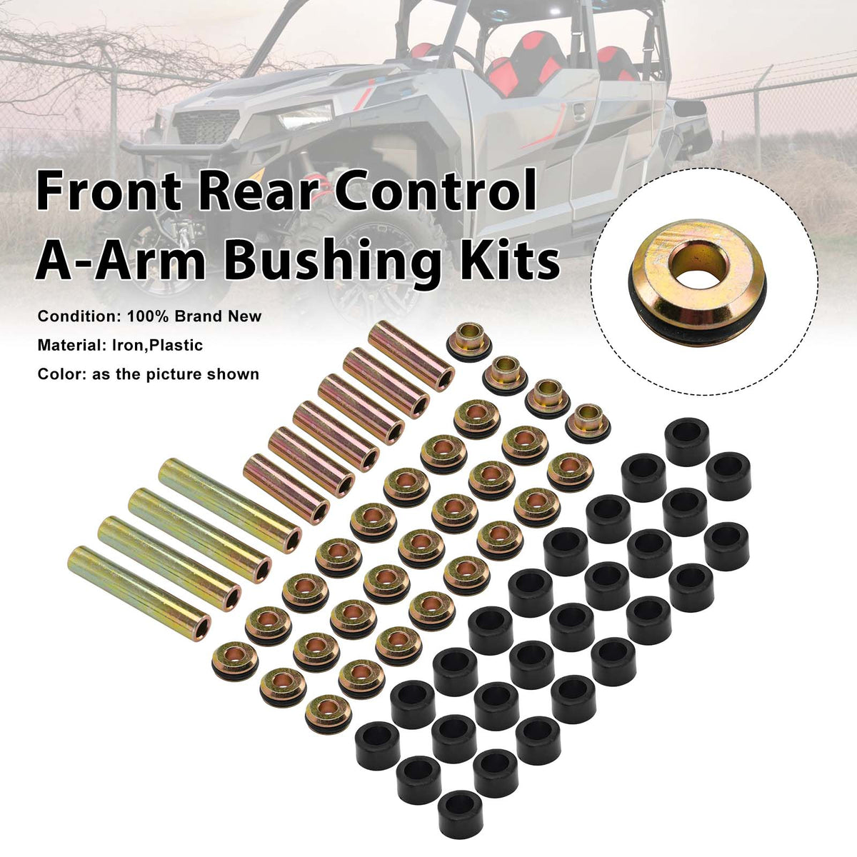 2017-2020 Polaris RZR 4 900 Rear A-Arm Bushing Kits BK-HL-P-4 Generic