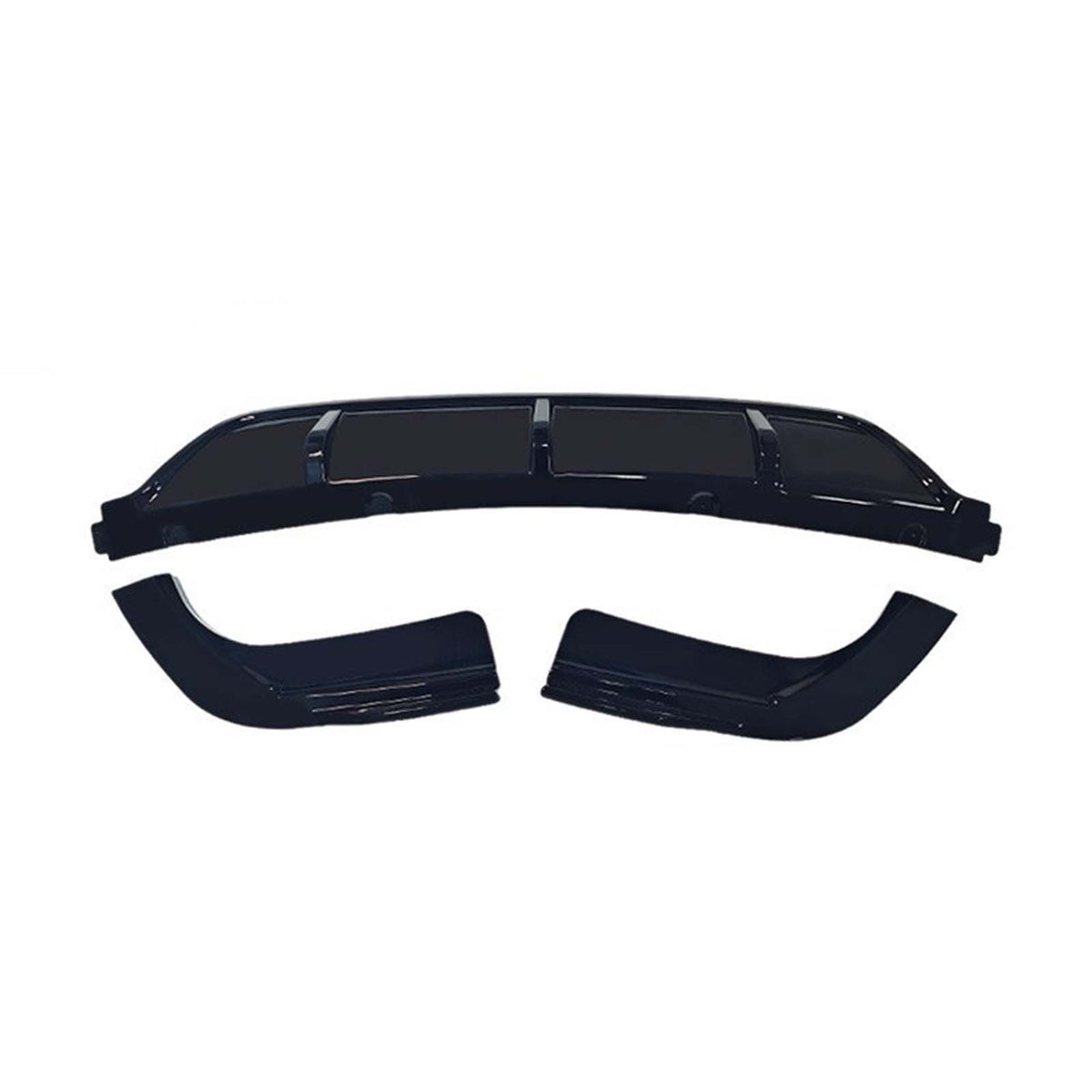 2013-2019 BMW X5 F15 With M Sport Bumper Only Body Kit Front Rear Diffuser Side Skirt Spoiler Generic