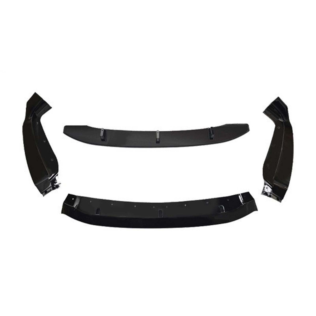 2013-2019 BMW X6 F16 With M Sport Bumper Only Body Kit Front Splitter Lip Rear Diffuser Bodykit Generic
