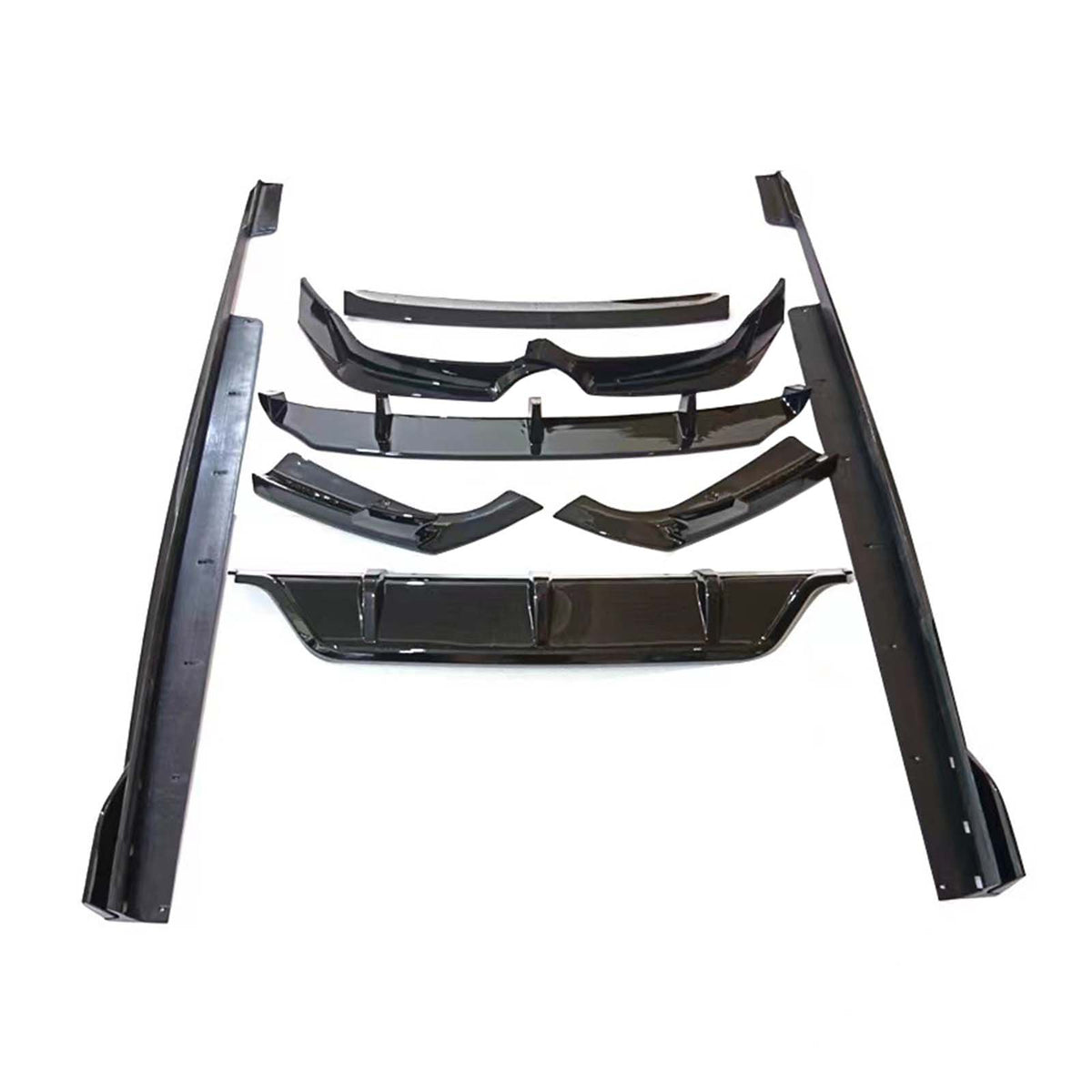 2019-2023 BMW X6 G06 Pre-LCI With M Sport Bumper Only Body Kit Side Skirt Front Lip Rear Diffuser Generic