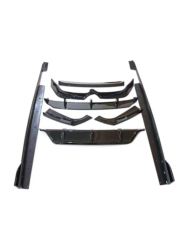 2019-2023 BMW X6 G06 Pre-LCI With M Sport Bumper Only Body Kit Side Skirt Front Lip Rear Diffuser Generic